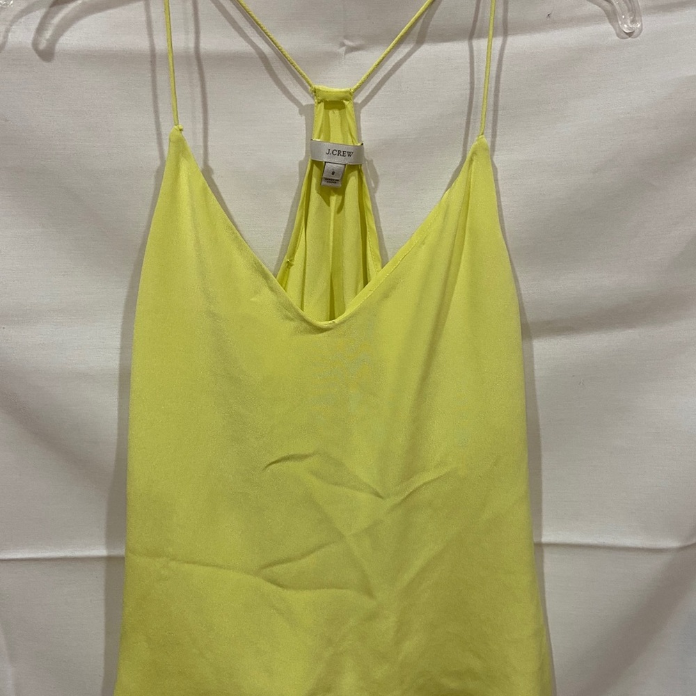 I Crew silk tank